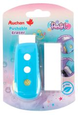 Изображение товара Ластик нажимной коллекция Вейв, АШАН Красная птица, 7,9х3,5х1,8 см в ассортименте