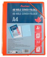 Изображение товара Папка АШАН Красная птица А4 с файлами, 20 вкладышей