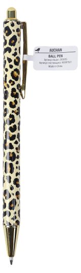 Изображение товара Ручка шариковая АШАН Красная птица автоматическая синяя 1 мм, 1 шт