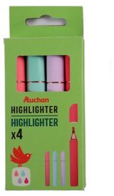 Изображение товара Набор маркеров АШАН Красная птица, 4 цвета