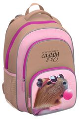 Изображение товара Рюкзак ErichKrause ErgoLine CapyBarbara с грудной перемычкой, 17 л