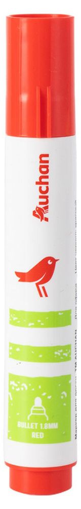 Изображение товара Маркер акриловый АШАН Красная птица красный, 1 шт