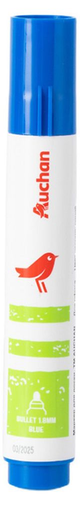 Изображение товара Маркер акриловый АШАН Красная птица голубой, 1 шт