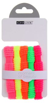 Изображение товара Резинки для волос ЮниLook полиэстер 5,5 см, 5 шт в ассортименте