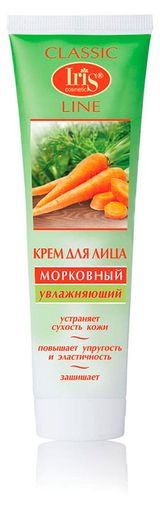 Изображение товара Крем для лица Iris Сlassic line Морковный, 100 мл
