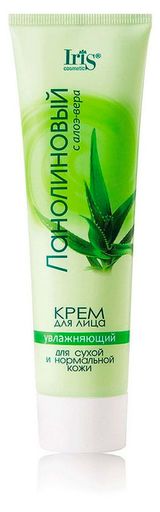 Изображение товара Крем для лица Iris Кремы для лица ланолиновый с Алоэ-Вера, 100 мл