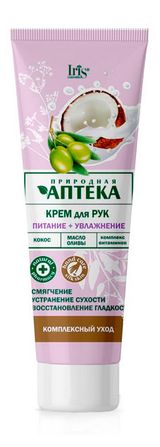 Изображение товара Крем для рук Iris питание и увлажнение Природная аптека, 100 мл