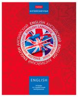 Изображение товара Тетрадь предметная Hatber Английский язык в клетку А5, 46 л