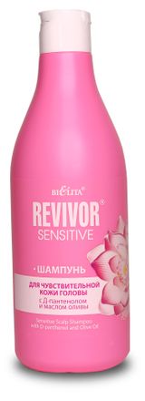 Изображение товара Шампунь «Белита» Revivor Sensitive для чувствительной кожи головы, 500мл