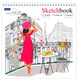 Изображение товара Блокнот SketchBook Hatber А4, 40 л в ассортименте