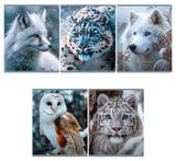 Изображение товара Тетрадь BG Животные севера в клетку А5 48 л, 1 шт в ассортименте