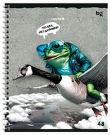 Изображение товара Тетрадь BG Ква-квамания в линейку А5 48 л, 1 шт в ассортименте