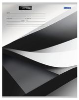 Изображение товара Тетрадь Legend Геометрия в черно-белом цвете в клетку А5 12 л, 1 шт в ассортименте