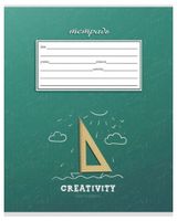 Изображение товара Тетрадь Legend Классика и креатив в клетку А5 12 л, 1 шт в ассортименте