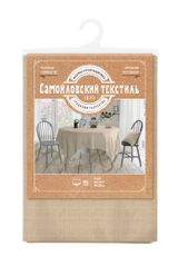 Изображение товара Скатерть Самойловский Текстиль» Бежевая, 144х144 см