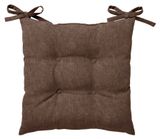 Изображение товара Подушка для стула «Волшебная Ночь» Тафт шоколадная, 40х40 см