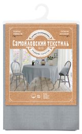 Изображение товара Скатерть «Самойловский Текстиль» серая, 144х200 см