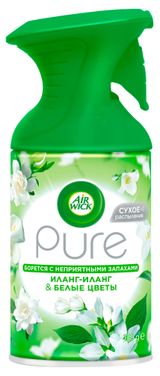 Изображение товара Освежитель воздуха Airwick Pure Иланг-иланг и белые цветы, 250 мл