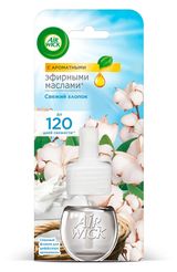 Изображение товара Аромадиффузор сменныйAirwick Свежий хлопок, 19 мл