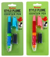 Изображение товара Ручка перьевая АШАН Красная птица 2 картриджа, в ассортименте