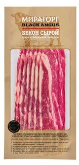 Изображение товара Бекон «Мираторг» из мраморной говядины охлажденный, 190 г