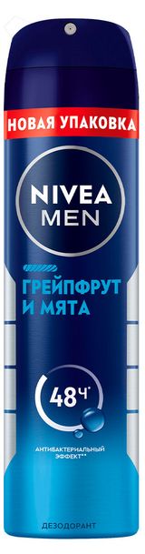 Изображение товара Дезодорант спрейт NIVEA Грейпфрут и мята, 150 мл