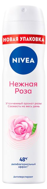 Изображение товара Дезодорант-антиперспирант спрей NIVEA Нежная роза, 150 мл