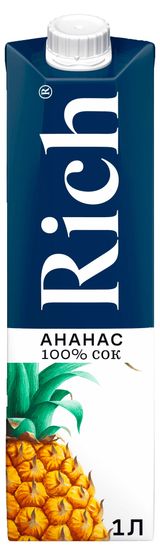 Изображение товара Сок Rich Ананас, 1 л