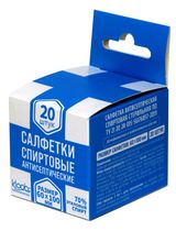 Изображение товара Салфетки спиртовые антисептические Kloob laboratories, 20 шт