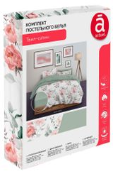 Изображение товара Комплект постельного белья Actuel Твил-сатин Цветы, Евро
