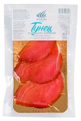 Изображение товара Тунец холодного копчения «Экстра Фиш» ломтики, 100 г