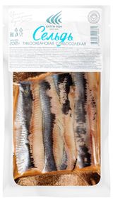 Изображение товара Сельдь слабосоленая «Экстра Фиш» филе, 200 г