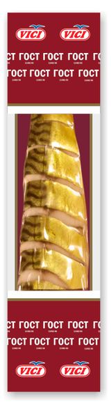 Изображение товара Скумбрия холодного копчения VICI Атлантическая крупная без головы кусочки, 300 г