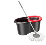 Изображение товара Швабра телескопическая Actuel с отжимом и круглым ведром для уборки пола, 14 л