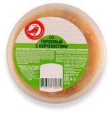 Изображение товара Суп АШАН Красная птица Гороховый с копченостями, 1 кг