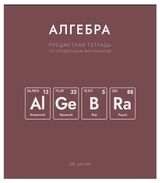 Изображение товара Тетрадь предметная «ПЗБМ» Нахимичили Алгебра в клетку А5, 48 л