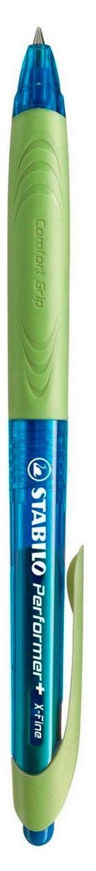 Изображение товара Ручка шариковая автоматическая Stabilo Performer+ синяя, 1 шт