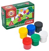 Изображение товара Гуашь Koh-i-Noor, 6 цветов