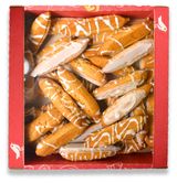 Изображение товара Изделие заварное АШАН Красная птица Хрумтяши в белой глазури, 200 г