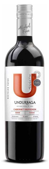 Изображение товара Вино безалкогольное Undurraga Cabernet Sauvignon красное полусладкое Чили, 0,75 л