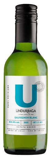 Изображение товара Вино Undurraga Sauvignon Blanc белое сухое Чили, 0,187 л