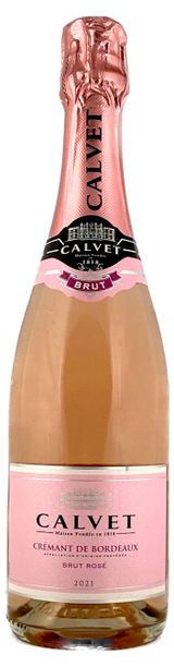 Изображение товара Игристое вино Calvet Brut розовое сухое Франция, 0,75 л