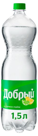 Изображение товара Напиток газированный «Добрый» Лимон-Лайм, 1,5 л