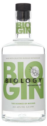 Изображение товара Джин BIOLOGY 40% Россия, 0,5 л