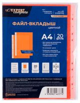 Изображение товара Файл-вкладыш Expert Complete цветной Premier A4 35 мкм матовый оранжевый, 20 шт
