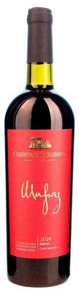 Изображение товара Вино «Солнечная Долина» Шираз красное сухое Россия, 0,75 л