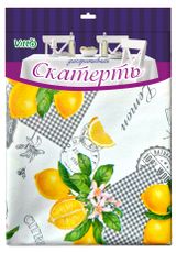 Изображение товара Скатерть для стола из ПВХ Vitto Лимоны, 130х150 см