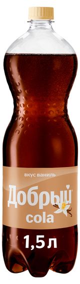 Изображение товара Напиток газированный Добрый Cola Ваниль 1,5 л
