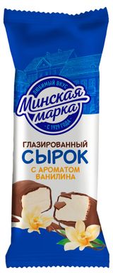 Изображение товара Сырок глазированный творожный «Минская марка» с ванилью батончик 23% БЗМЖ Беларусь, 45 г