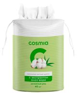 Изображение товара Ватные диски Cosmia овальные с экстрактом алоэ-вера, 40 шт